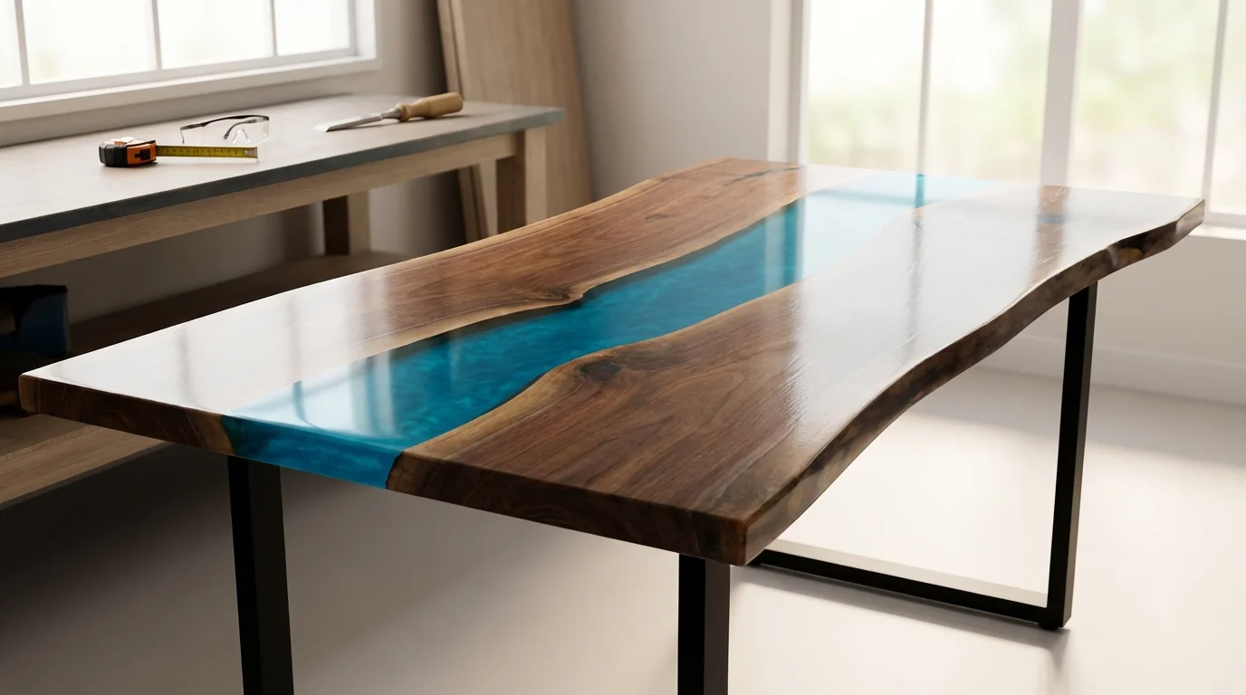 Quel Bois Choisir pour une Table Rivière Époxy ? Guide Complet 2026