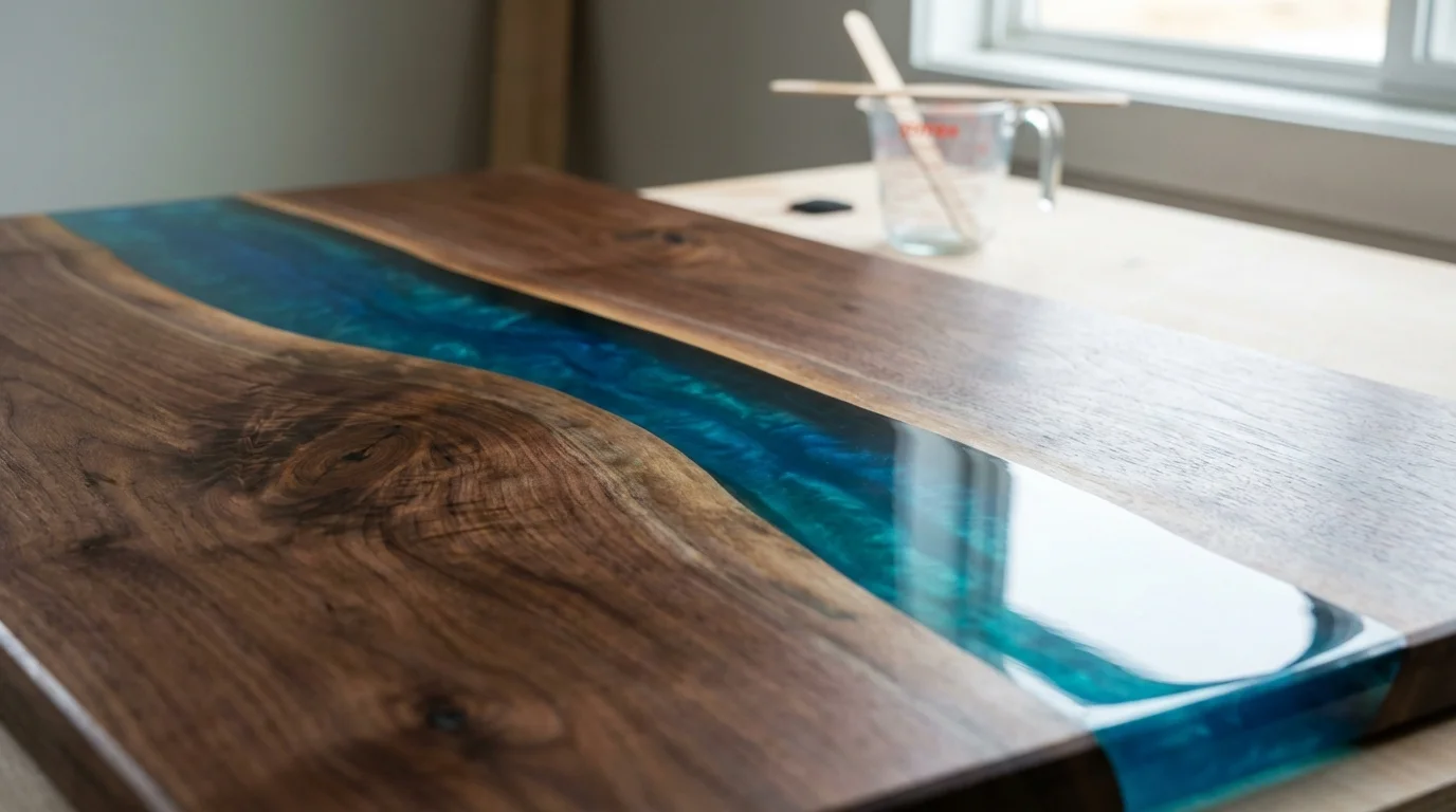 Meilleure Résine Époxy pour Table Rivière : Comparatif Complet