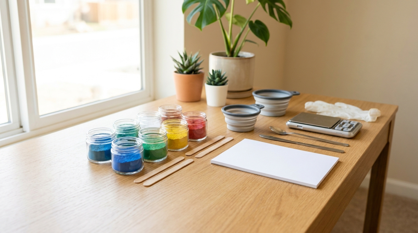 Pigments Résine Époxy : Couleurs, Effets et Dosage