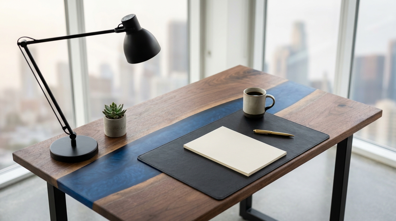Tables Rivières pour Bureau Professionnel : Allier Design et Fonctionnalité
